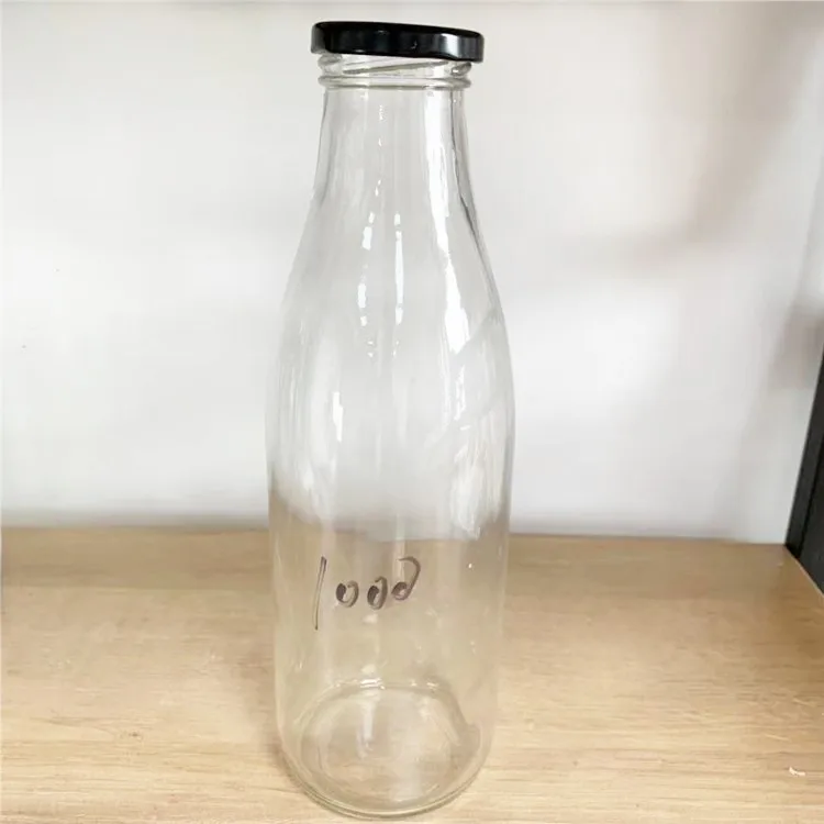 500ml Round Milk Glass Bottle With Iron Lid Buy 500ml Bottle,500ml