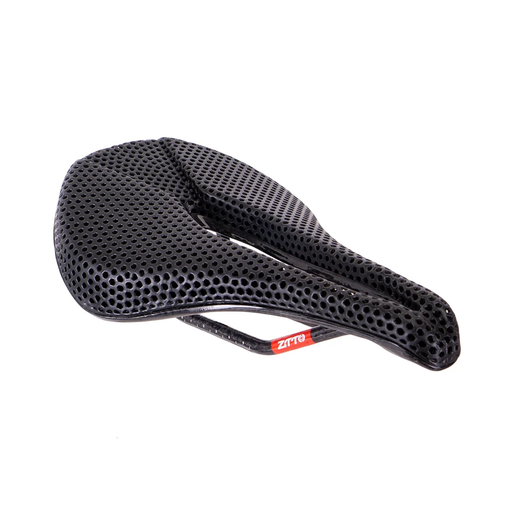ZTTO Bicycle 3D Printed Saddle with Titanium Carbon Rails