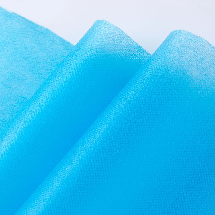
Medical blue pp non-woven fabric for surgical towels and bed sheets 