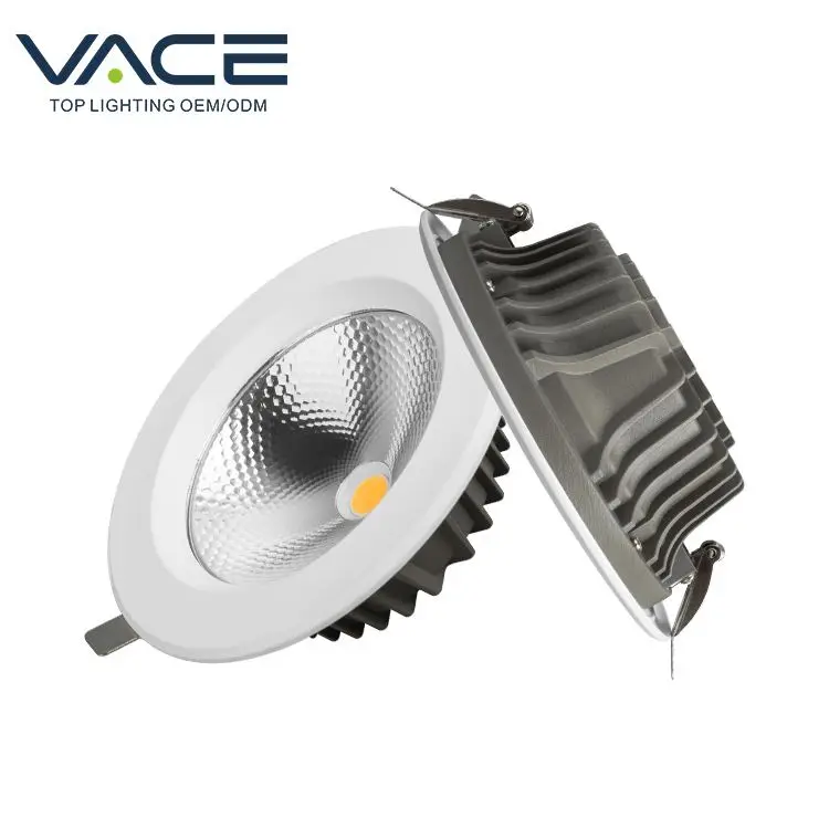 modern 7W downlight round ultra think down light mede by die-cast aluminum for projects and retail