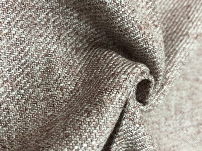 430gsm Plain Color Woven Printed Blend Viscose/linen Stock Lots Curtain