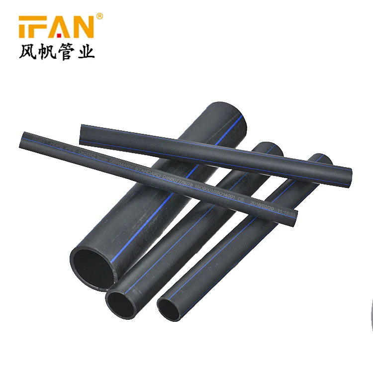 Ifan Agricultural 16mm Hdpe Pipe 2 Inch Black Plastic Water Pipe Roll