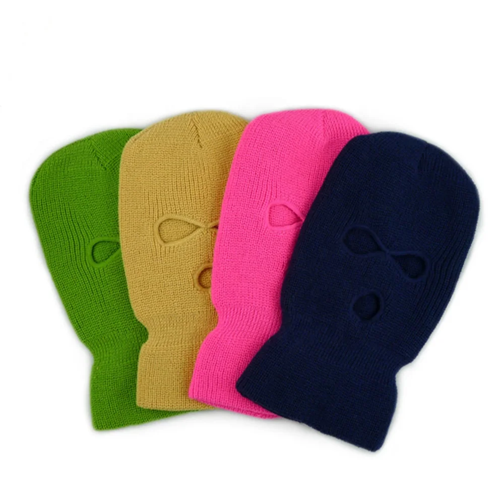 ski hat with holes for eyes