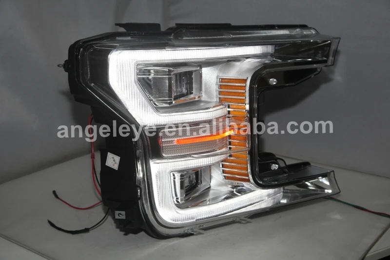 New Arrival led Headlight For FORD for Raptor F150 2015-2017 YZ Flowing Tuning light