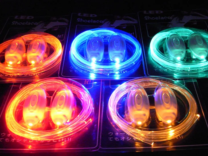 Color Changing Running Fashion Waterproof Night Shoestrings Led Glow Shoelace Buy Colorful Led