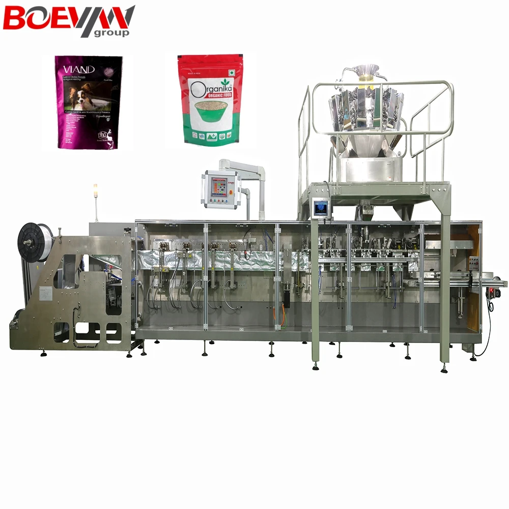 snacks pouch packing machine