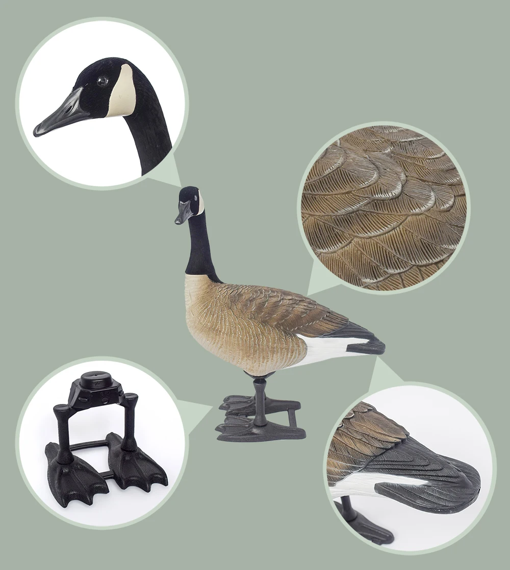 Hot Selling Diversity Realism Light Weight Eva Outdoors Fullbody Goose