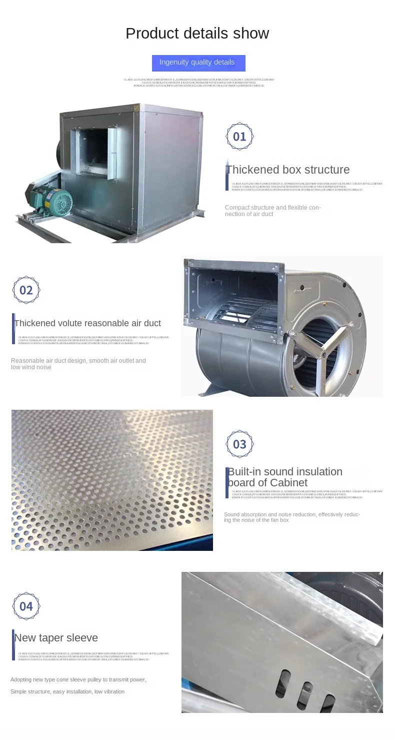 Centrifugal Fan, Explosion-proof, 220 V, Corded Electric - detail 16