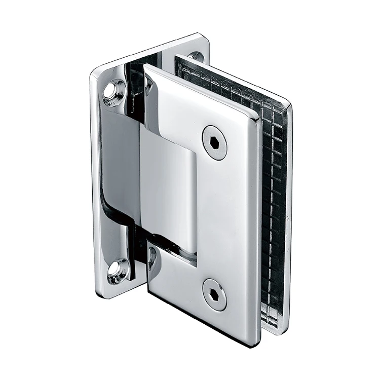 畅销产品批发玻璃门铰链淋浴黄铜门铰链