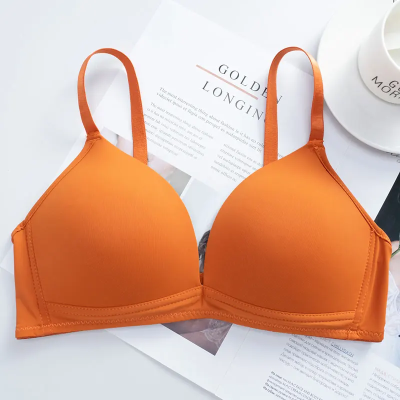 New Style Sexy Solid Big Size Bra Seamless Daily Plus Size Bras For