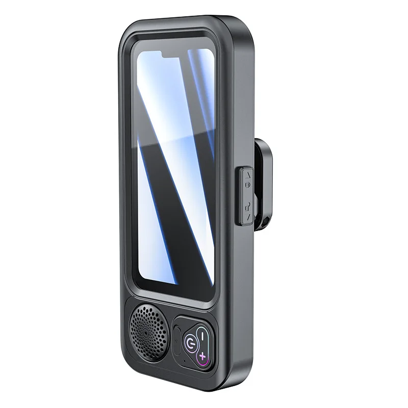 Phone Mount Waterproof Bathroom Phone Holder / Phone Case with Built-in BT Speaker, IPX5, 500-800mAh, Portable Speaker