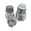 forged fittings manufacturing NPT thread pipe fitting galvanized malleable iron forged fittings hex/round/square plug