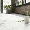 3.2mm Click Wood Embossed Rigid SPC Vinyl Plank Flooring to Make the House