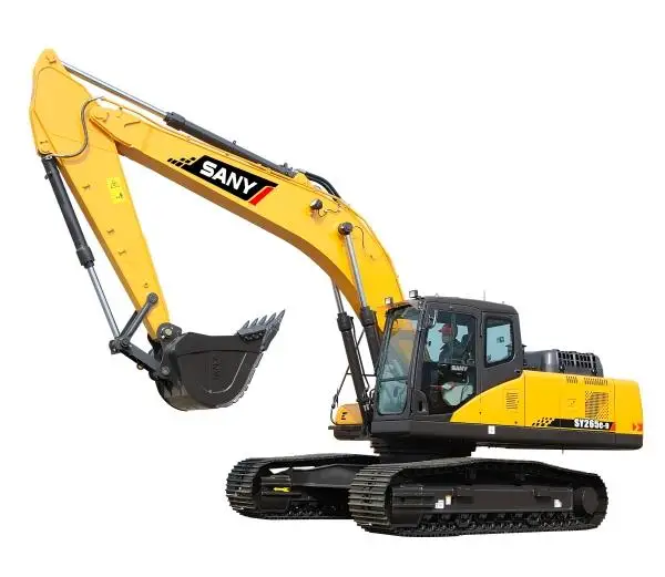 SAN Y 26t hydraulic controller excavator with rock breaker SY265C - Tier 4F / EU Stage IV for sale
