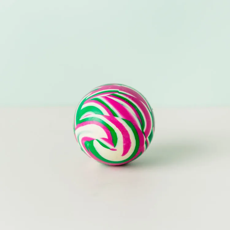 VIA TOYS hot sale vending machine 32mm marble solid color rubber bouncy balls  .jpg