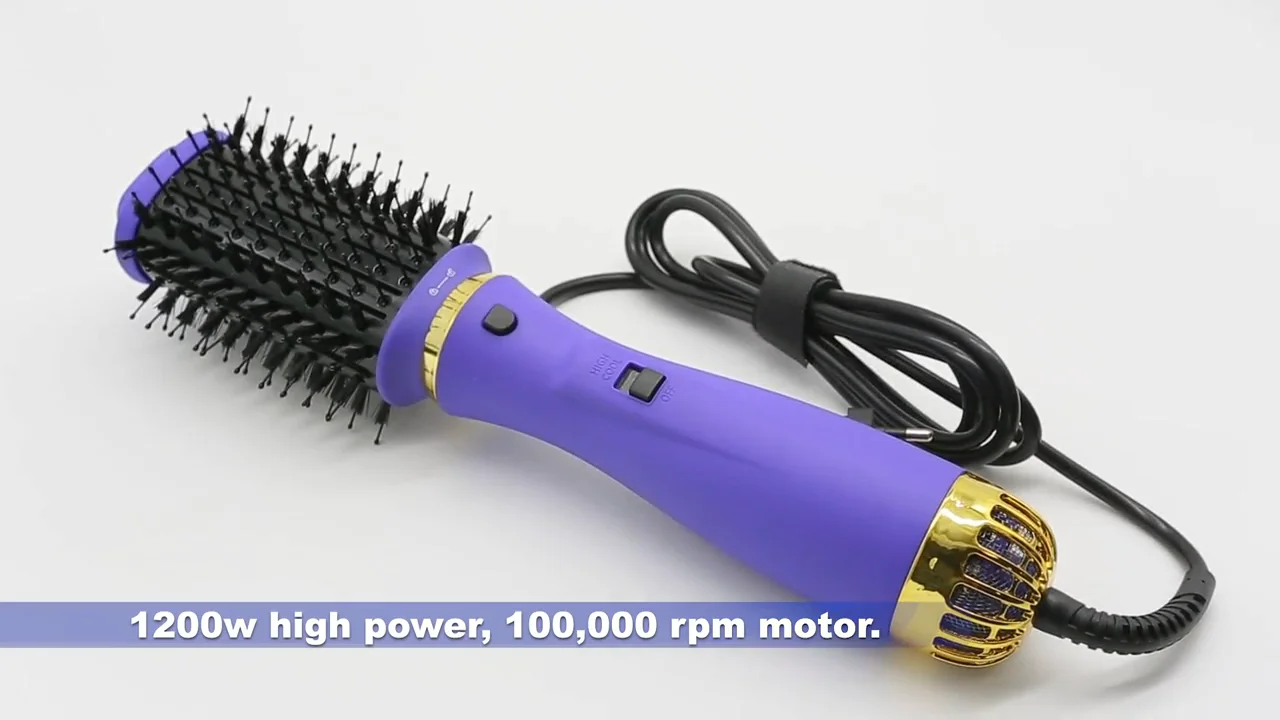Hair Dryer Brush in Styling Tool with Ionic Technology