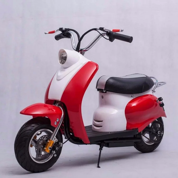 24v 300w 迷你电动滑板车 vespa 风格的孩子