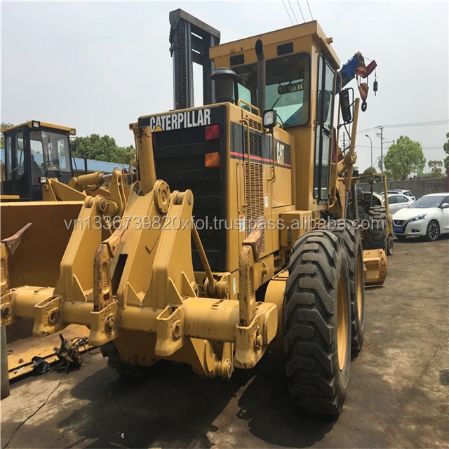 Usa Made Caterpillar 140k Motor Grader Road Construction Tractor ...