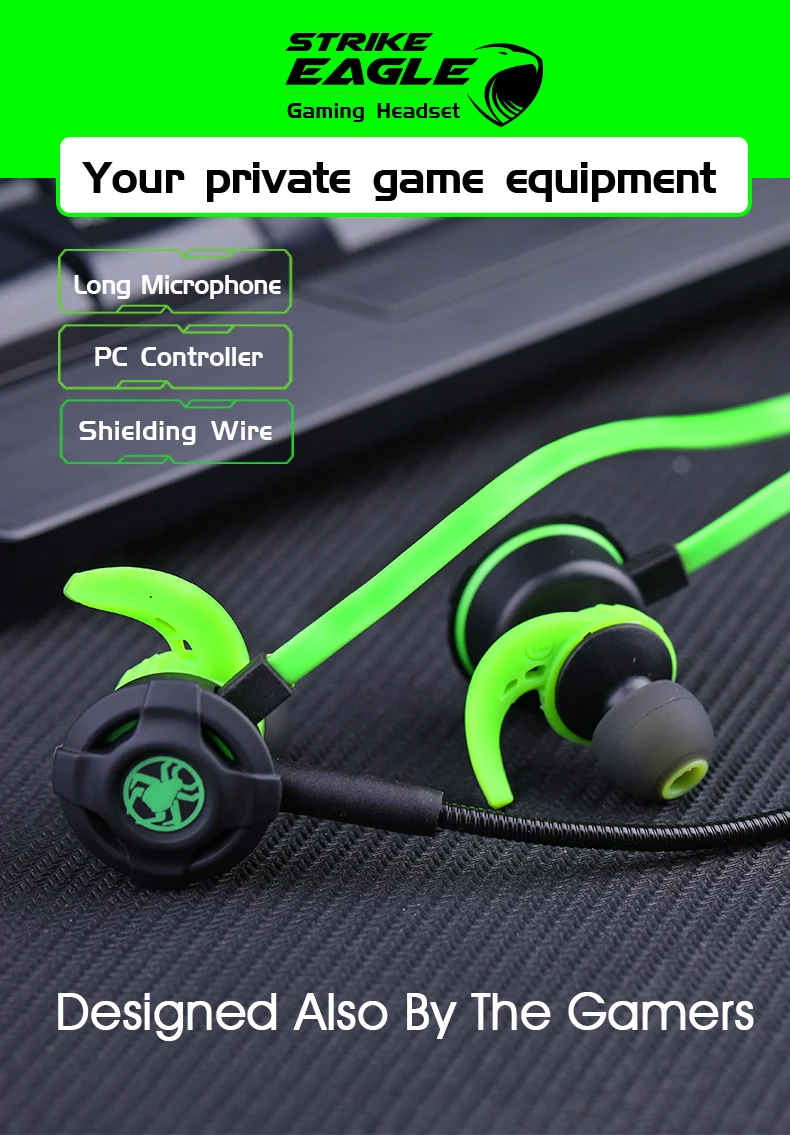 PLEXTONE G30 3.5mm PC Gaming Computer Headphones In-Ear Stereo Bass Noise Cancelling Earphone with Mic for Gamer Sport Earphone - ANKUX.COM