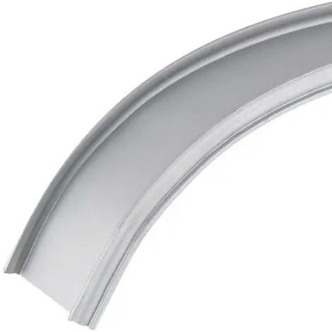 Pliable A Mené Le Profil En Aluminium pour mince 18*6mm A Mené La Bande Encastré Canal En Aluminium pour le Profil Mené Flexible Flexible