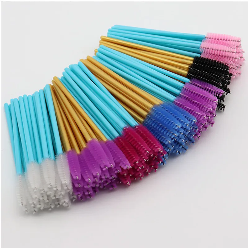 Reusable Private Label Customized Diamond Lash Wands Mascara Eyebrow