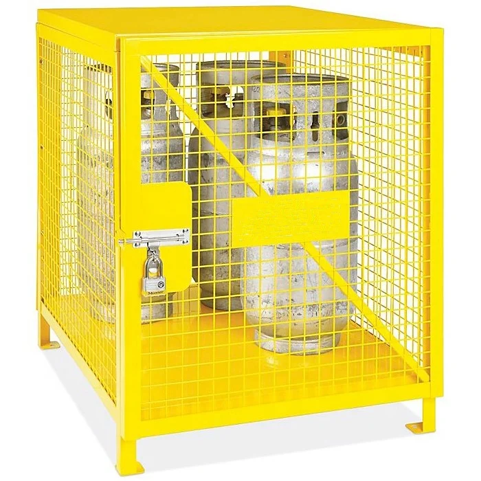 
Wholesale Gas Cylinder Storage Cages Heavy Metal Lockable cages 