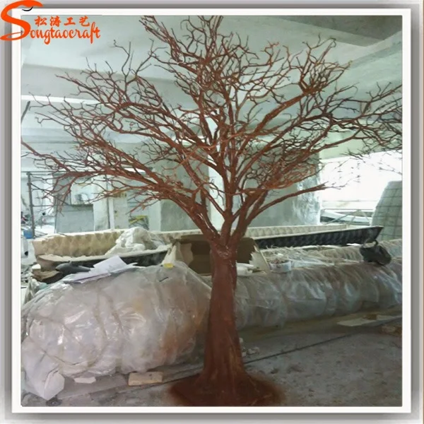 Artificial tree no without leaves white branches for centerpieces