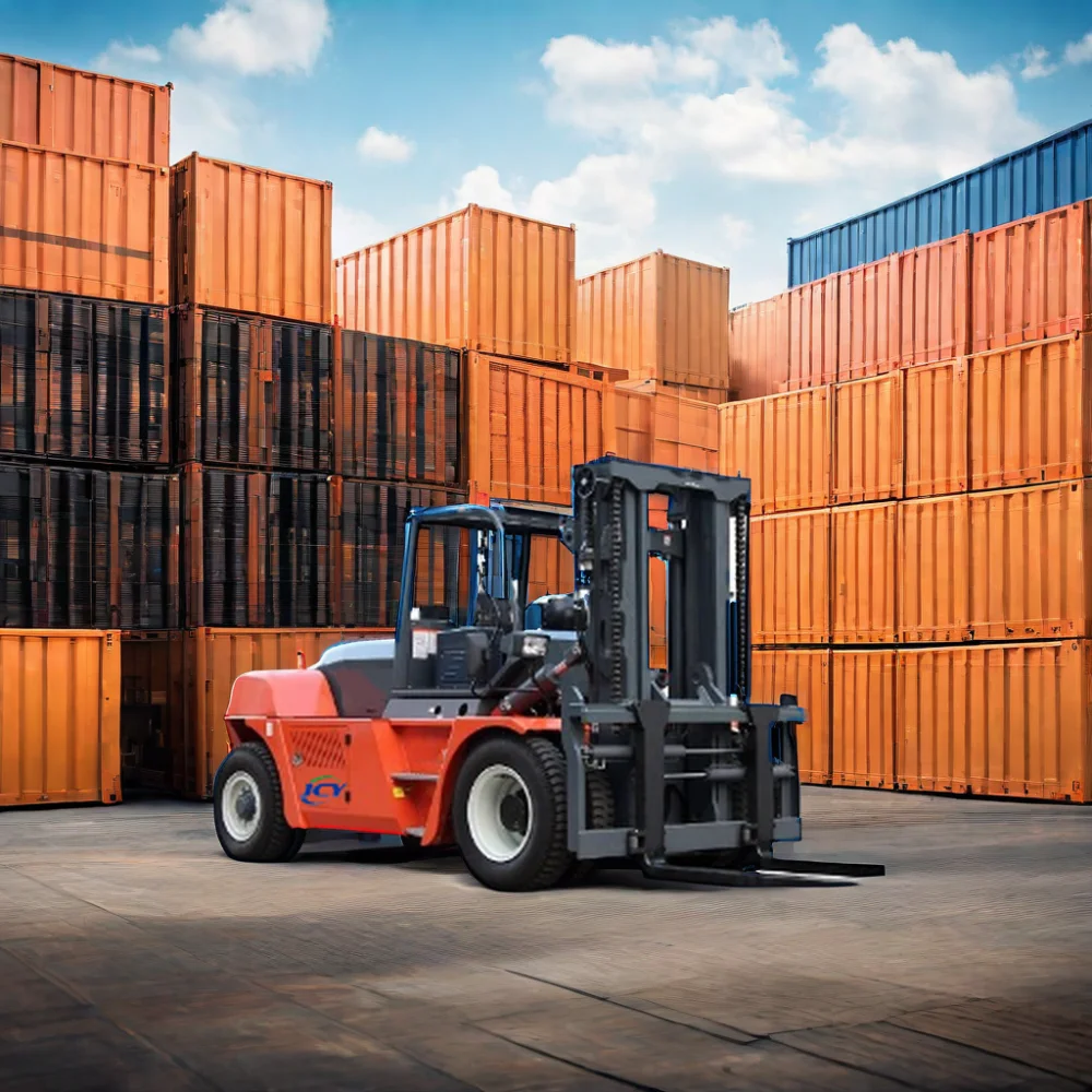 18 Ton Heavy Duty Diesel Forklift Truck For Container Handling - Buy 18 ...