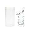 PP Box Packing 100ML Silicone Milk Feeding Breast Pump With Base Silicone Breast Pump With Suction