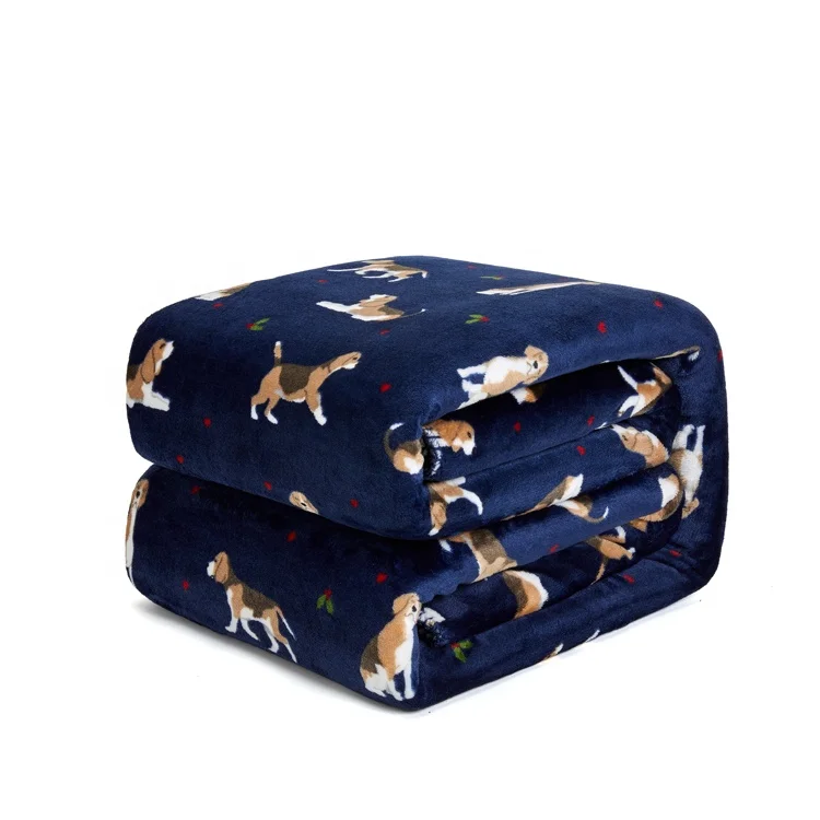 Warm Heavy Blanket Mexican Moving Plaid Sensory Faux Fur Throw Blanket