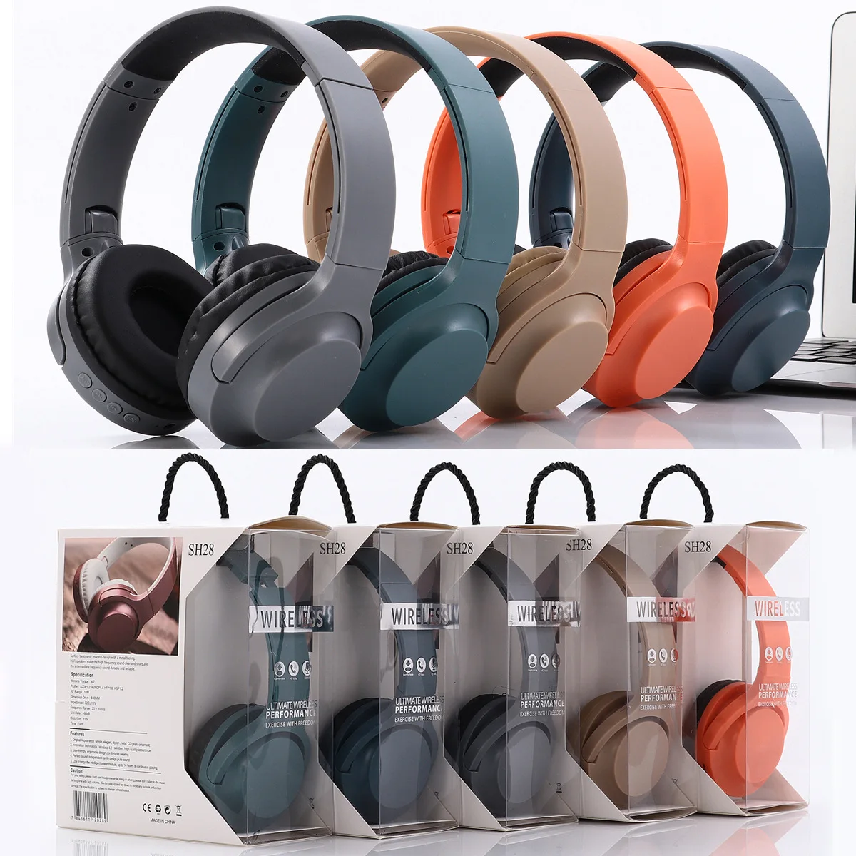 Fbsh28 Hifi Wholesale Oem Active Noise Cancelling Headphone Foldable Headband Design True