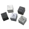 5 Pcs /Lot 10 X 10 X 10mm Carbon Silicium Germanium Stannum Plumbum Cube Periodic Table Of Elements Cube Set