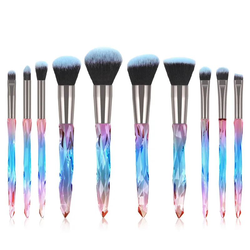 Pink Diamond Brush Set