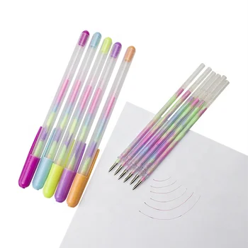multicolor gel ink pens