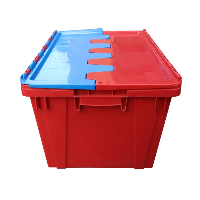 Join 30kgs 60l Oem Rentable Moving Plastic Box With Lid Plastic Storage