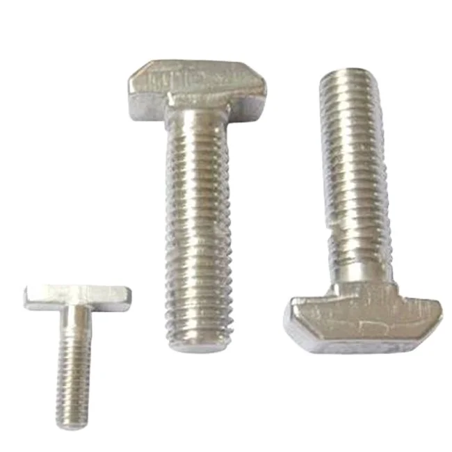 
Low price hardware carbon steel T-head bolts 