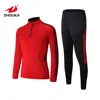 Fashionable Custom Sweatsuit Red Sportswear Men Jogging Suits Wholesale Tracksuits