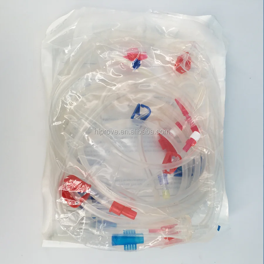 Disposable Extracorporeal Hemodialysis Blood Line Set With Blood Tubing