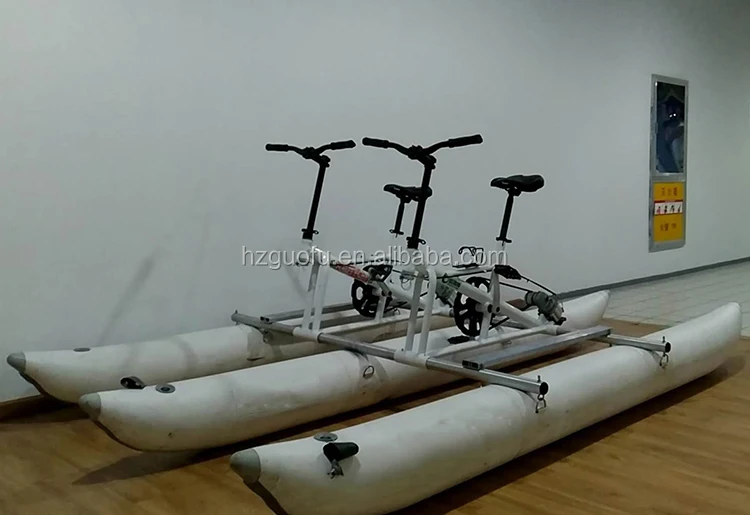 New Design Portable And Removable Aluminum Alloy 2 Person Water Bike Or