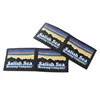 Factory Direct Price Sew on Customized Colorful Pattern Tags Machine Woven Centre Fold Shirts Labels