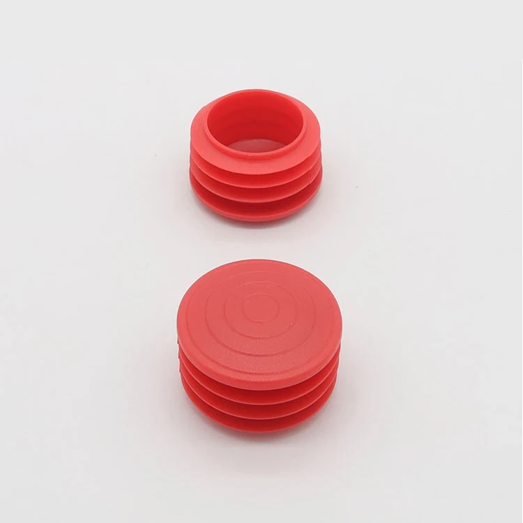Round Pipe Fittings Plastic Tube End Inserts Pipe End Caps Buy Round