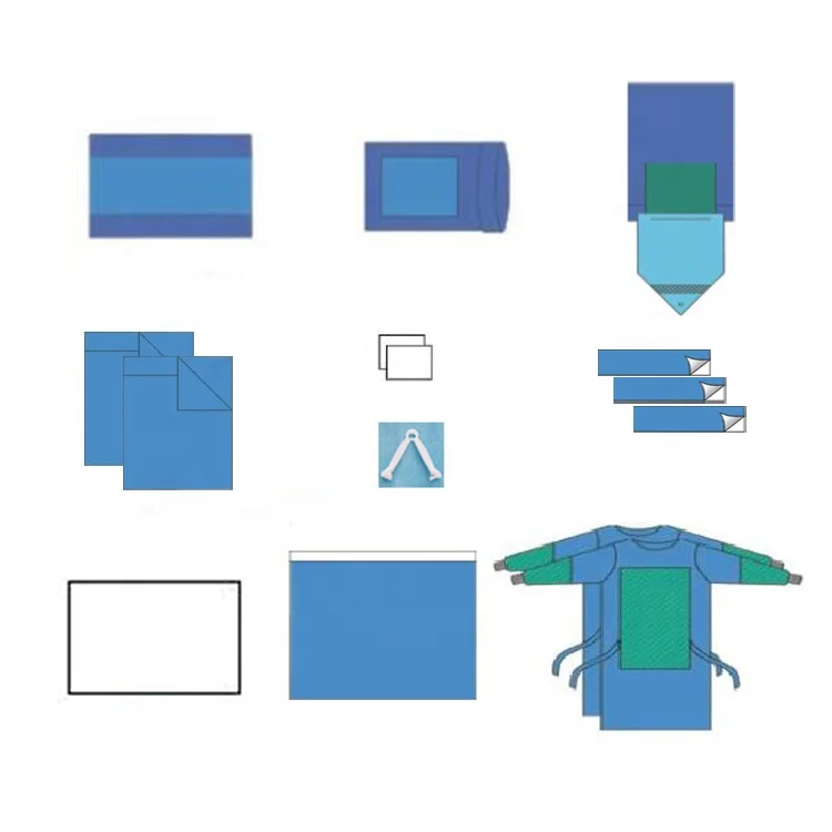 
Sterile Baby birth delivery drape pack 
