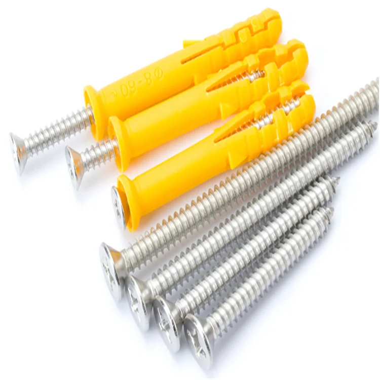 YIWMHE 100pcs White Plastic Expansion Pipe M630mm M840mm Rubber Plug Plastic Pipe Nylon Column Expansion Screw Anchor Plug Wall Plug Color : M8 40 YIWMHE 100pcs White Plastic Expansion Pipe M630mm M840mm Rubber Plug Plastic Pipe Nylon Column Expansion Screw Anchor Plug Wall Plug Color : M8 40