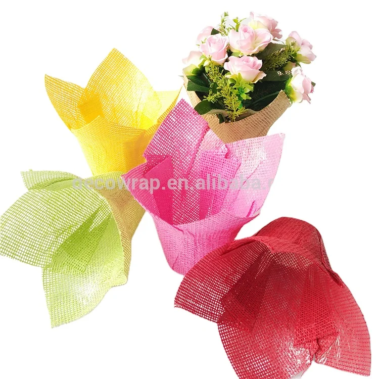 Flowerpot Decorative Flower Pot Cover Nonwoven Fabric Pot Cover Plant