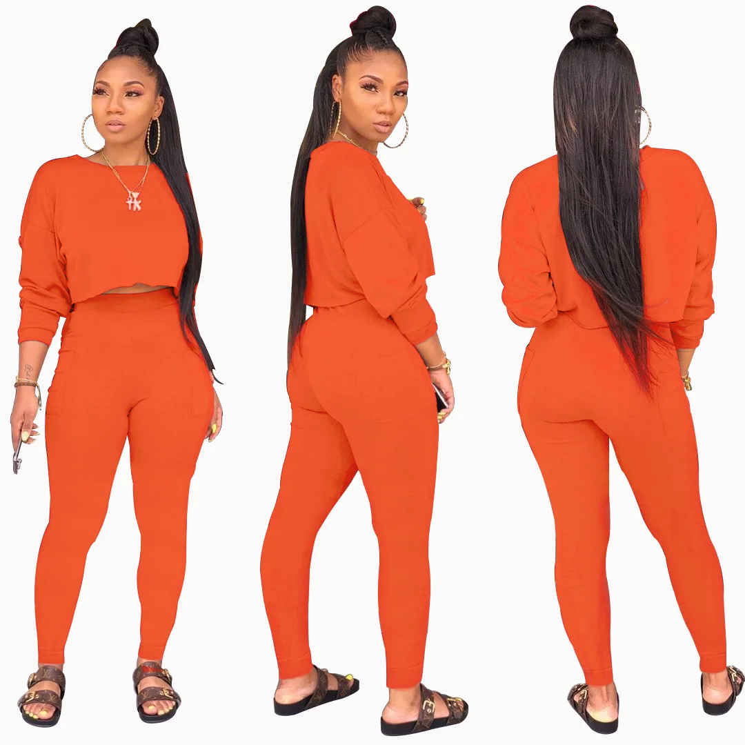 crop top and pant set