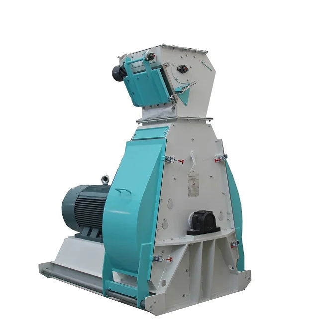Feed Grinder Machine Animal Poultry Chicken Pig Hammer Mill Grain Corn Soybean Grinding Cattle