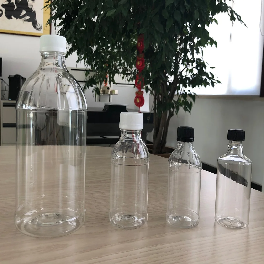 32oz Plastic Vinegar Bottle Pet Screw Cap Edible Products,Food Products