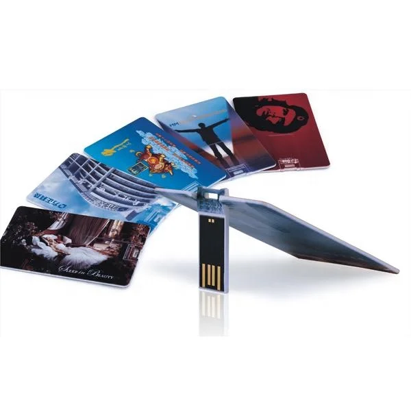 Customized Design Picture Logo USB 2.0 credit card 4GB 8GB cheap usb memory stick plastic visit card - ANKUX.COM