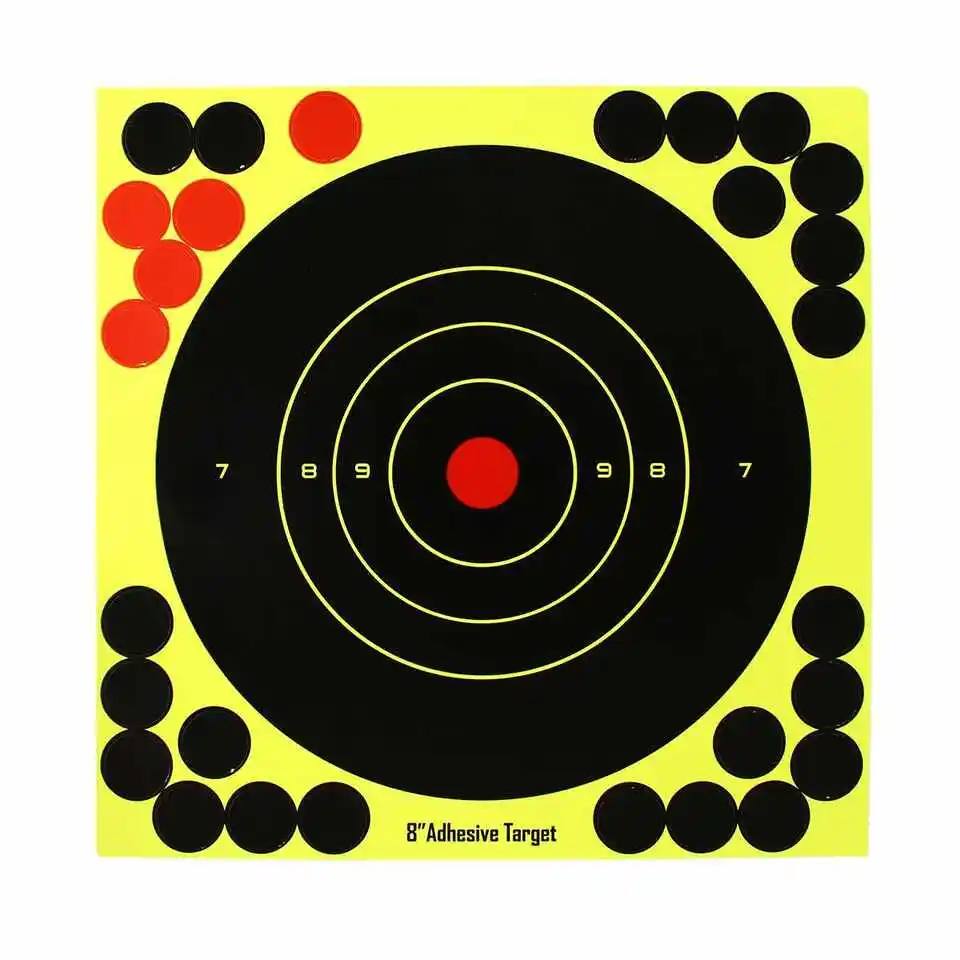 Custom Splashing Target Paper Multi-Size Combination Color-Changing ...