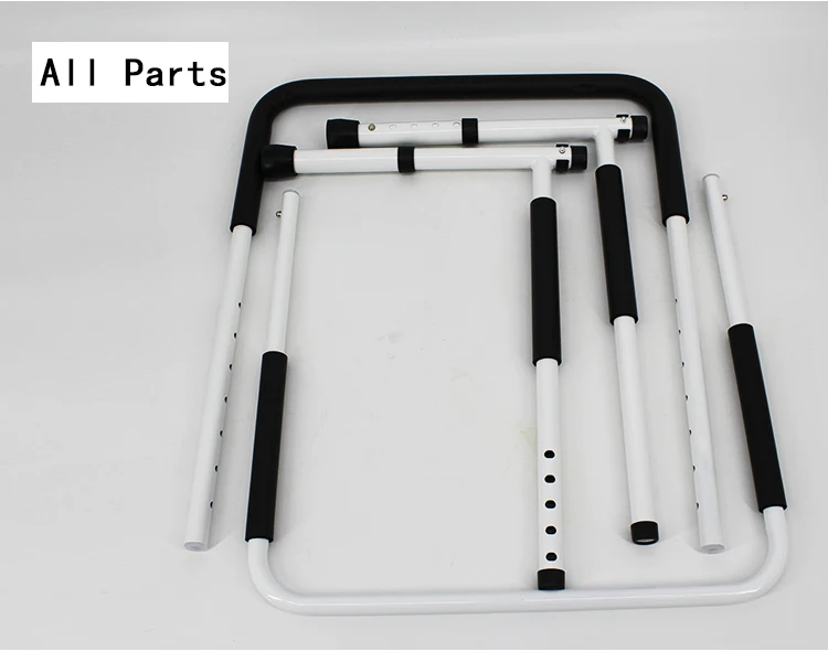 Adjustable Height Home Bed Assist Handle Bed Rail With Legs Bedside